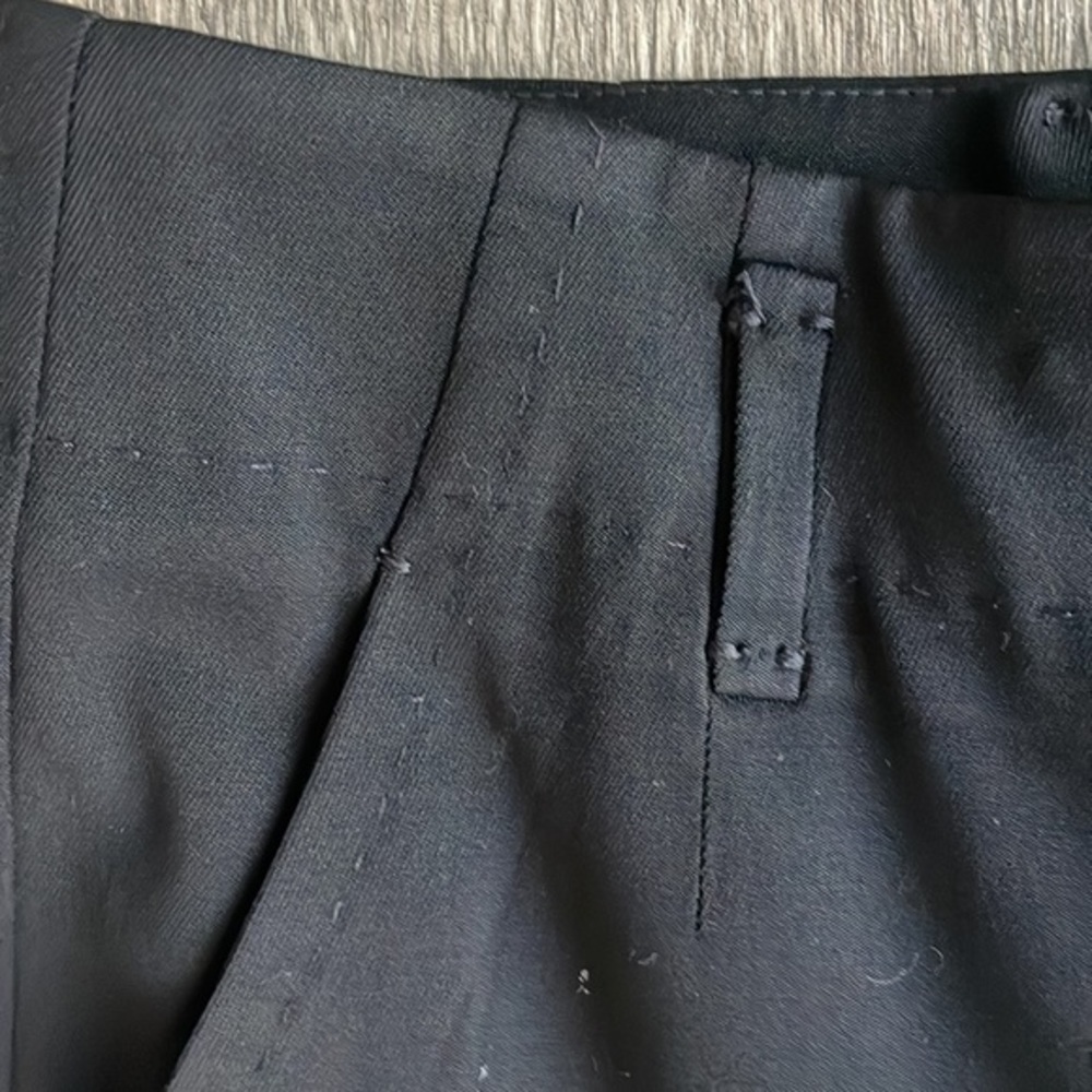 ESCADA pants trousers size 34 or 4 or XS black career Pleated - Picture 4 of 13